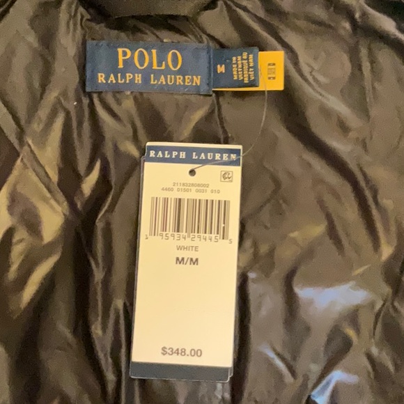 POLO RALPH LAUREN BIG PONY WOMEN’S LOGO DOWN PUFFER HOODIE JACKET /SIZE MEDIUM - Picture 8 of 16
